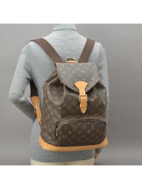 Louis Vuitton Montsouris GM Backpack Monogram Brown main image 4